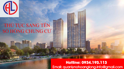 ​Thủ tục sang tên sổ hồng chung cư